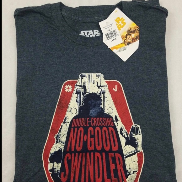🛰NWT STAR WARS Solo Calrissian Swindler Shirts🛰 - Picture 5 of 6